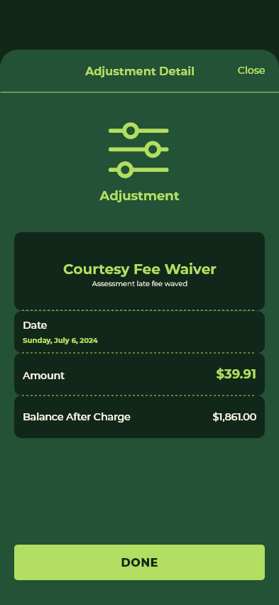Adjustment Detail (alt)