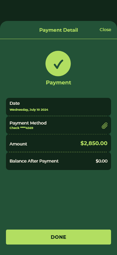 Payment Detail (alt)